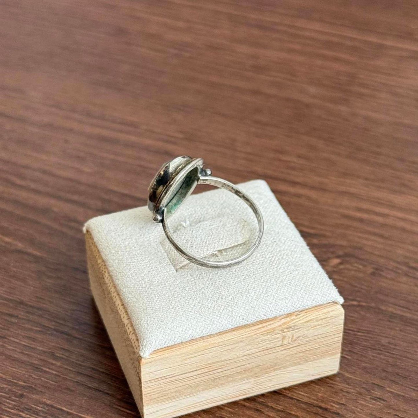 Vintage Cameo Silver ring size 5