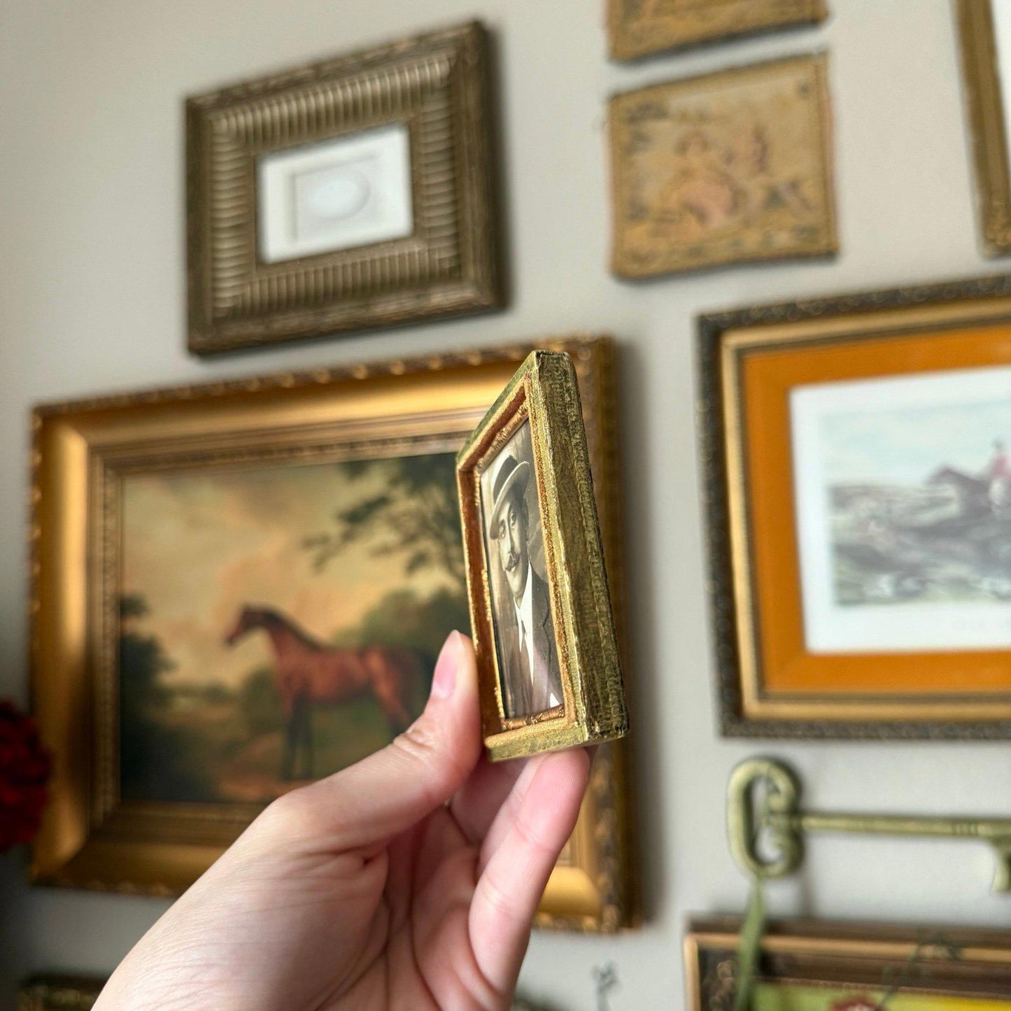 Ambrotype Antique Portrait of a Man Photo