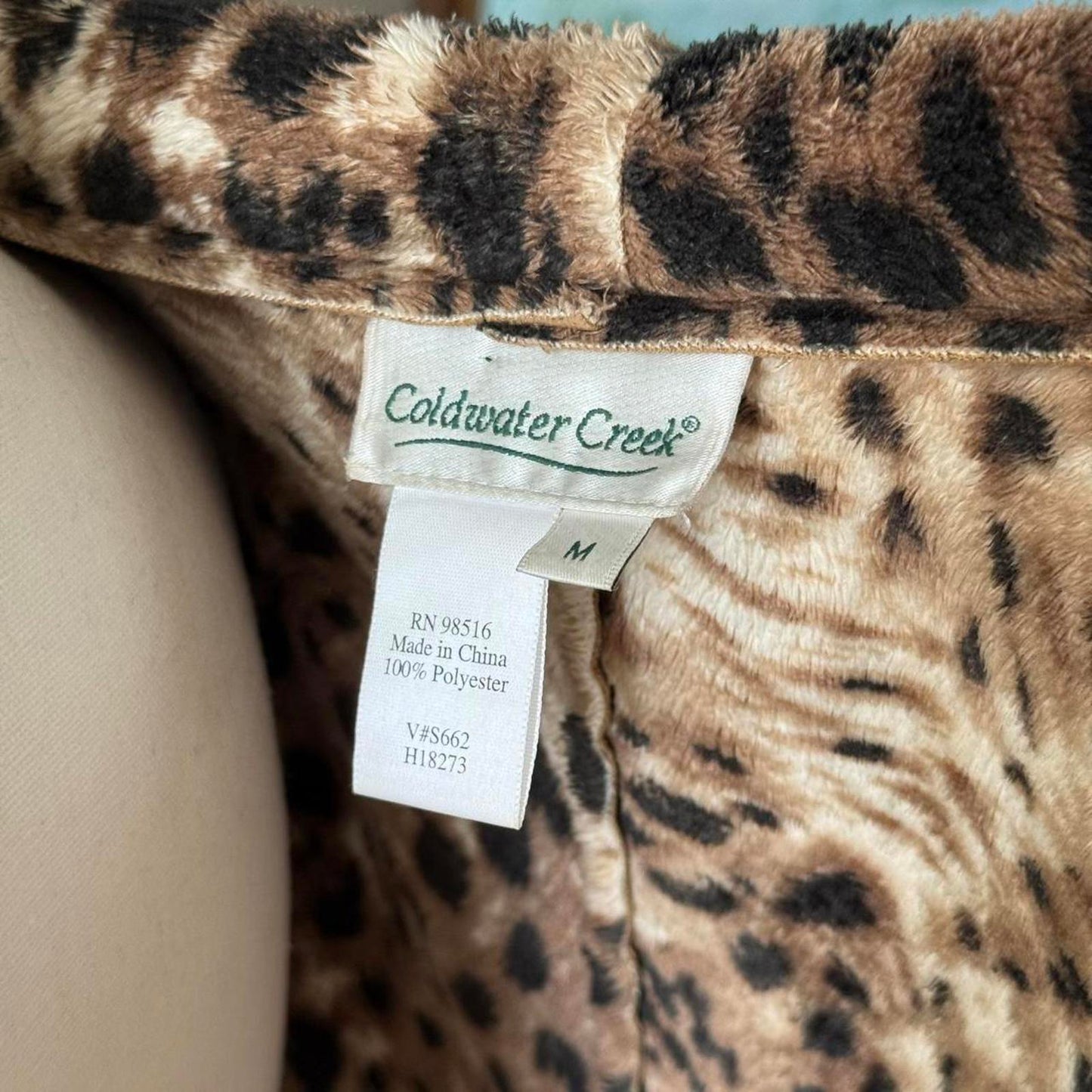 Coldwater Creek Women's Tan Coat