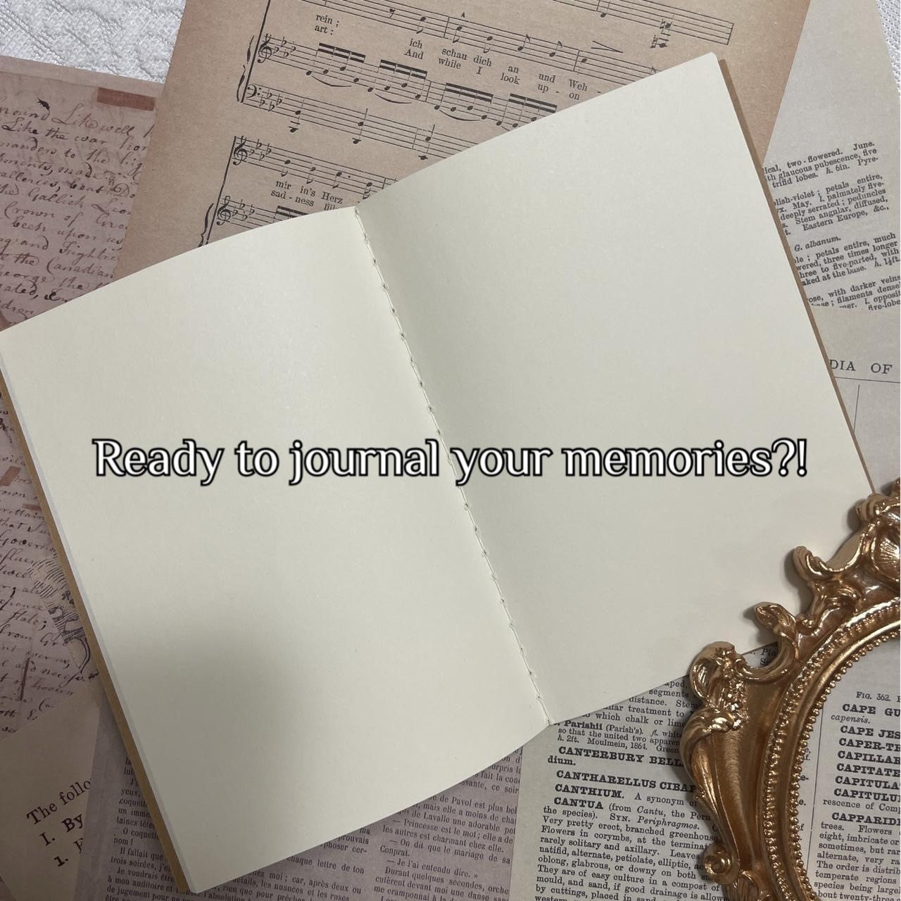 Vintage Style Ephemera Scrapbooking Kit