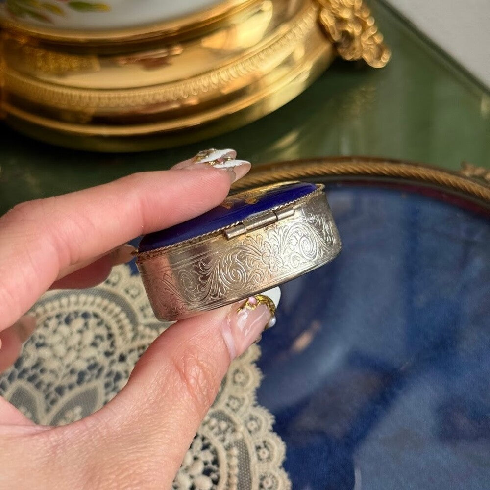 Limoges-Style Porcelain Trinket Box