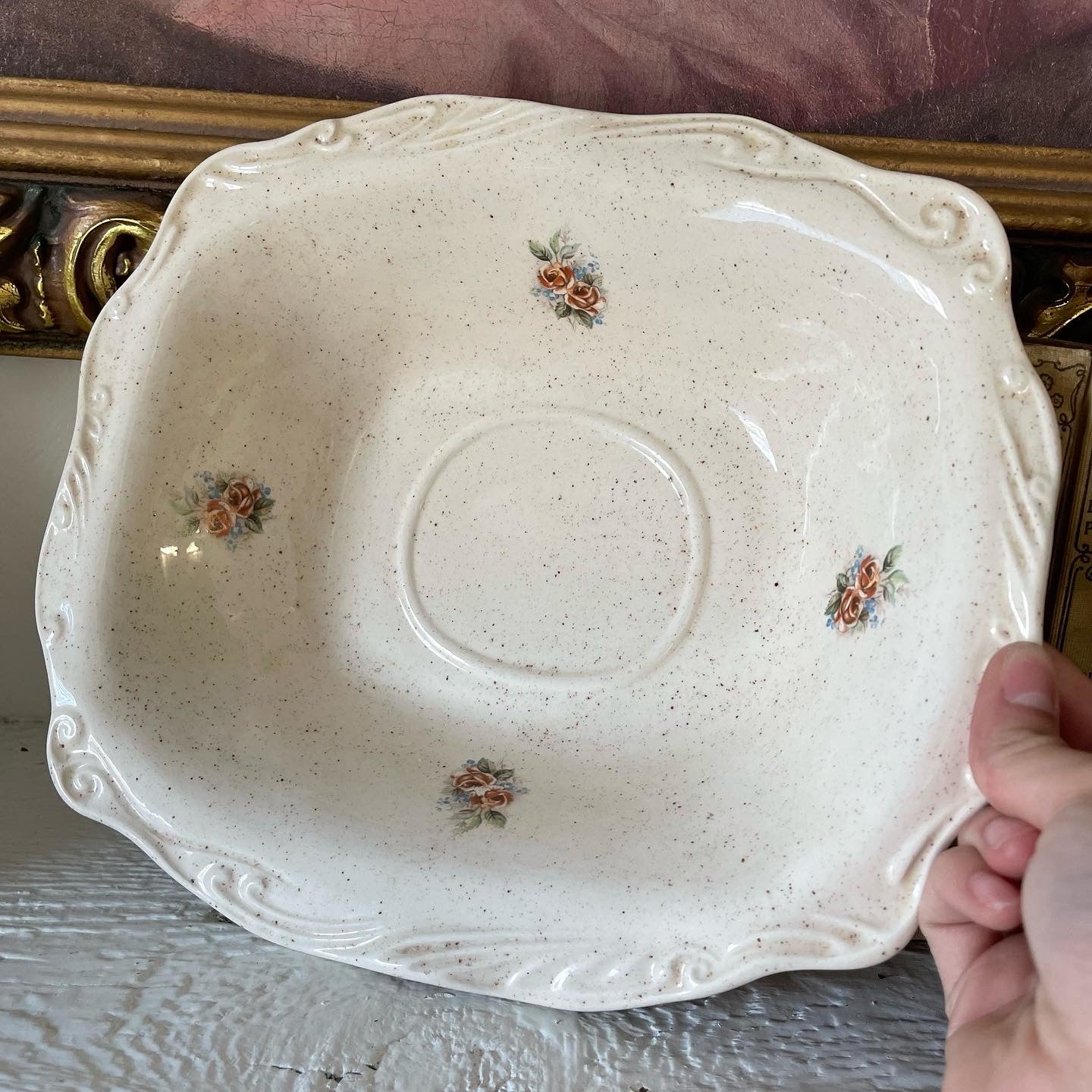 Vintage 1970s Arnels wash basin and pitcher