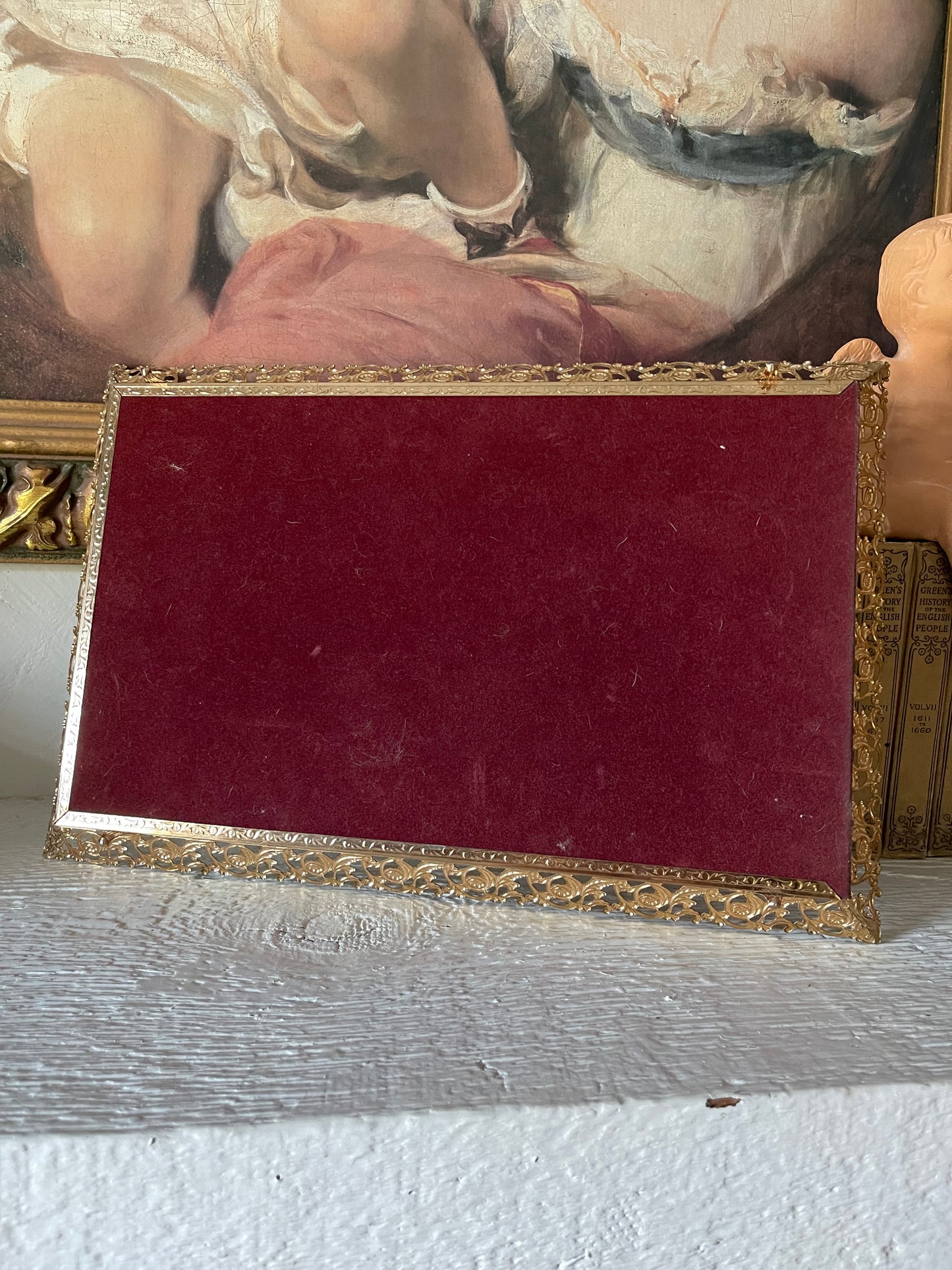Rectangle Vintage Vanity Mirror Tray