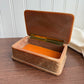 Vintage Cameo Trinket Box Incolay Stone