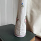 Vintage Westmoreland Handpainted Floral Swung Bud Vase Milk Glass USA