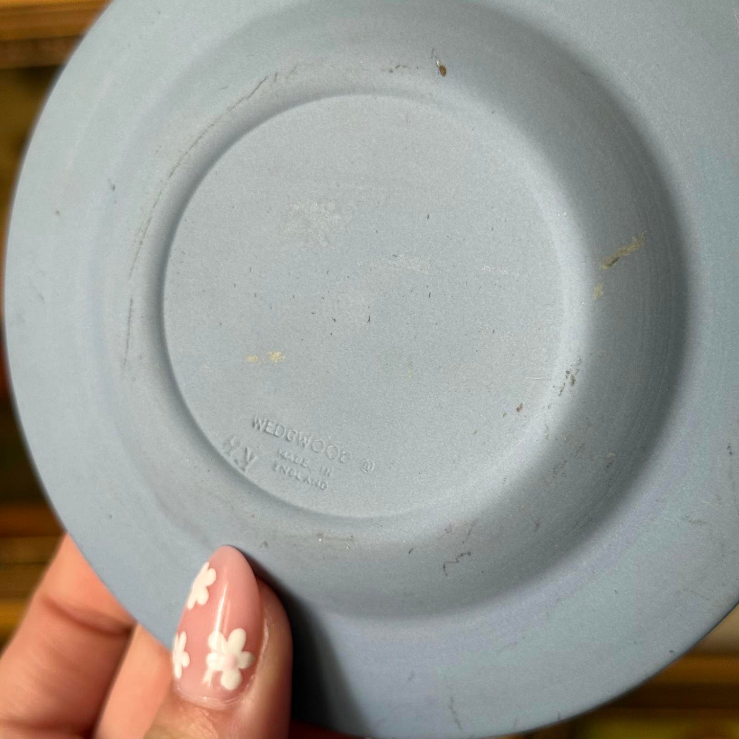 Blue Wedgewood Tower of London Plate