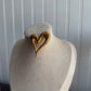 Vintage Monet Heart Brooch