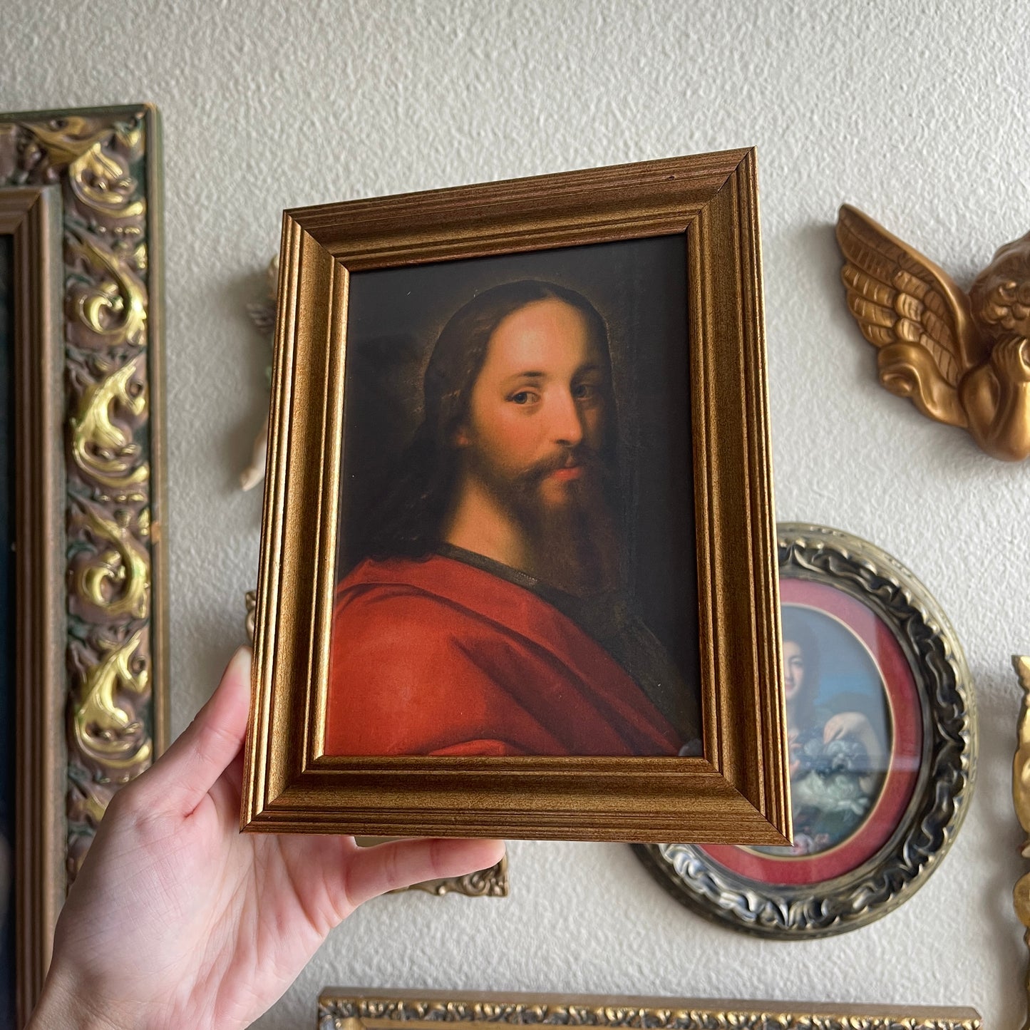 Jesus Portrait moody art gallery Print