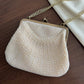 Vintage style Cream beaded Purse