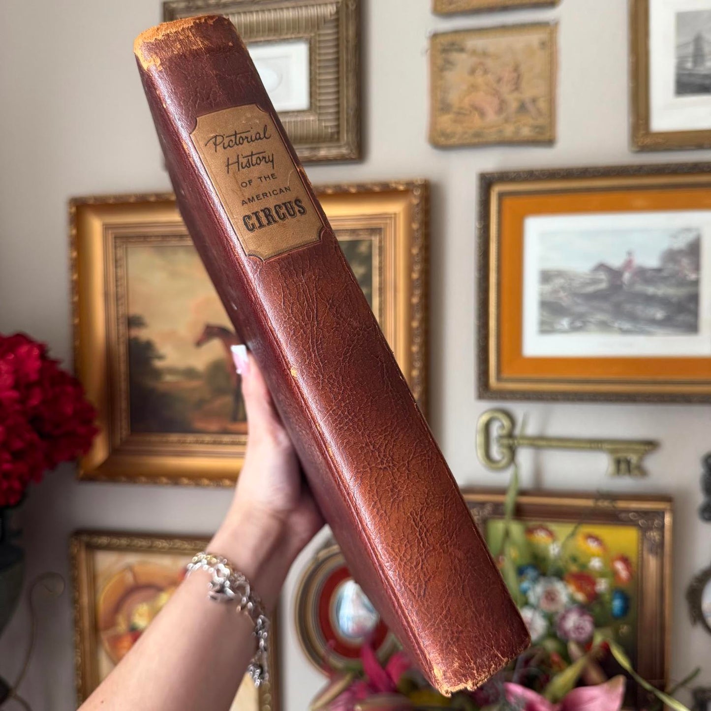 Pictorial History of the American Circus Vintage Book