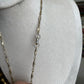 Vintage Gold plated etched with rhinestone Locket necklace