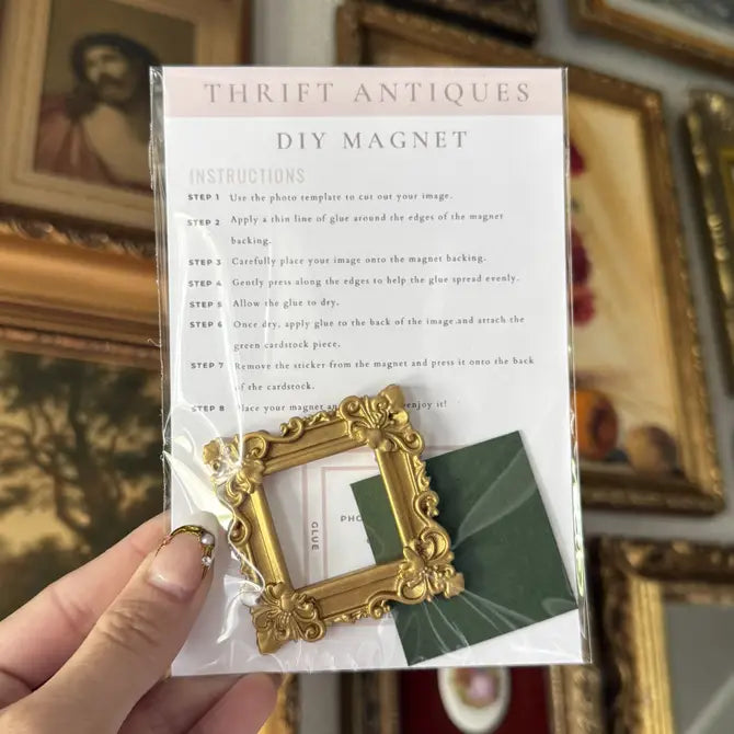 Vintage Style DIY Magnet Craft Kit