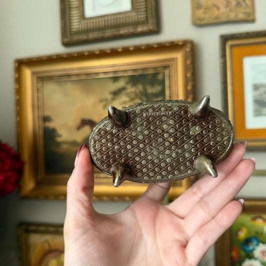 Vintage Ornate Small Casket Jewelry Box