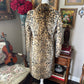 Carine Roitfeld x Uniqlo leopard faux fur coat