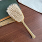 Vintage Blue Gold tone Brush