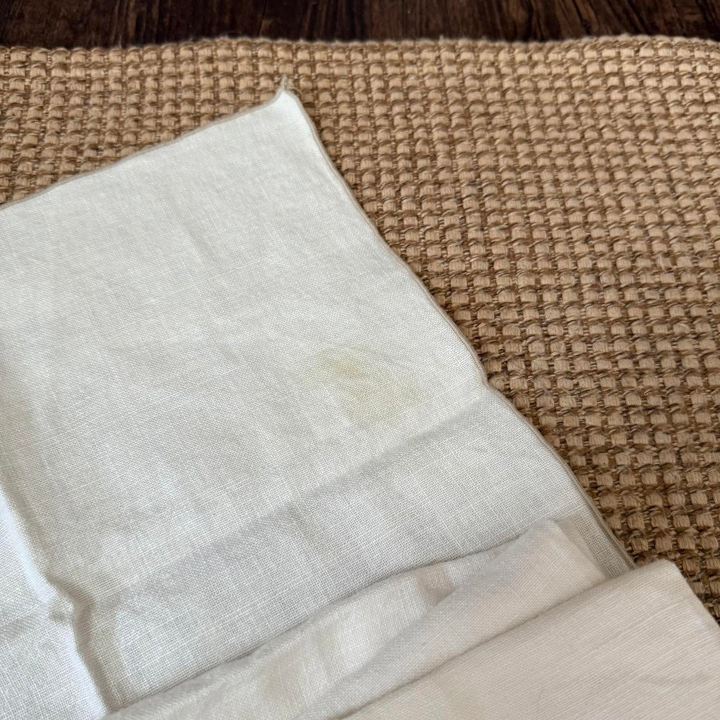 Vintage Floral Embroidered Napkins