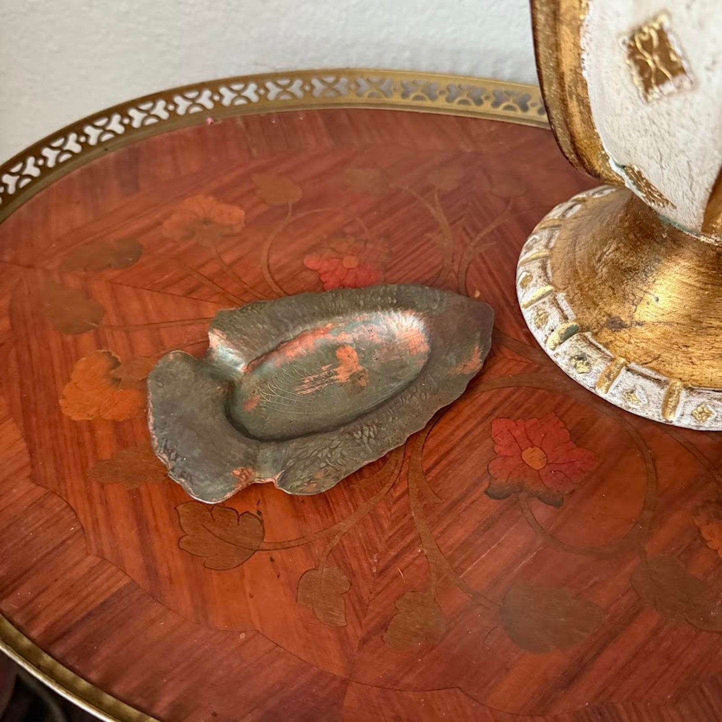 Vintage Metal Arrowhead Ashtray
