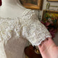 1960s style Vintage wedding Cream lace dress