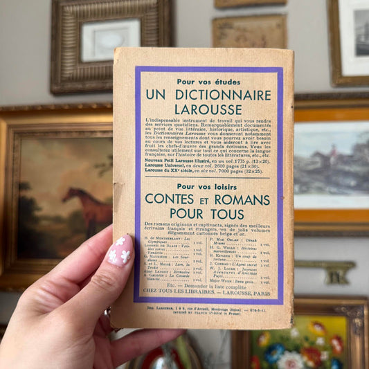 Vintage JJ Rousseau Book
