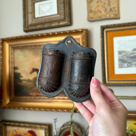 Vintage Tin Match Holder