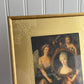 Vintage Metal Frame with Print of Wilhelmina of Prussia Framed