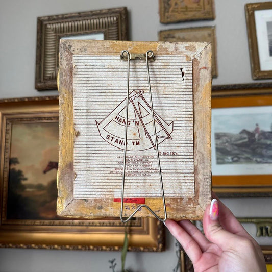 Vintage Gold Ornate Frame with Still Life Painting