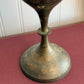 Vintage Engraved Solid Brass Vase Made In India