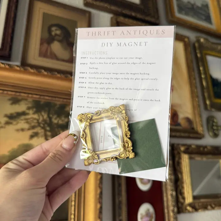 Vintage Style DIY Magnet Craft Kit