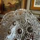 Vintage-Style Clear Glass Hen on Nest Dish Chicken Covered Candy Dish