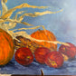 1978 Pumpkin still life Painting signed