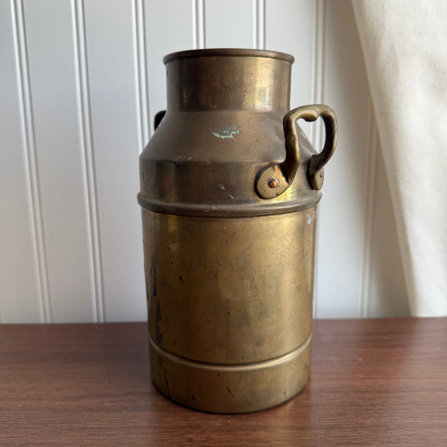 Vintage Brass Milk can Milk Jug