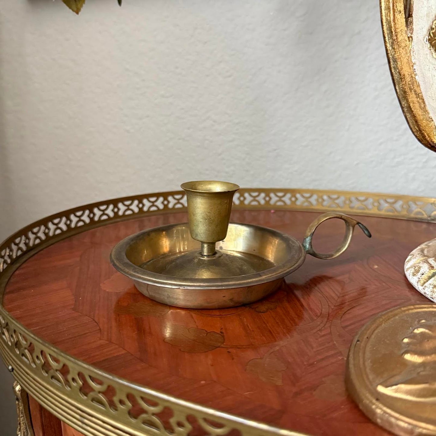 Vintage Brass Candleholder