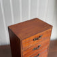 Vintage 4 drawer chest wood jewelry box