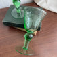 Green Goblets set of 2