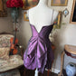 Vintage Purple Mini Dress