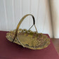 Vintage Metal brass basket