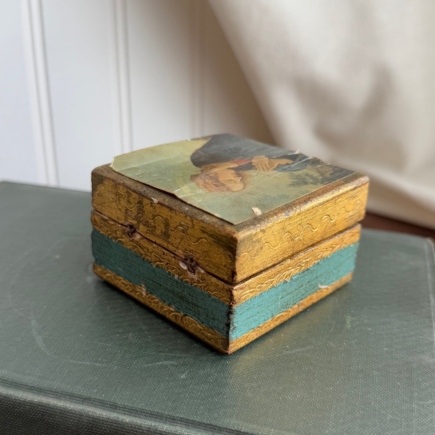 Florentine wooden box