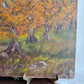 Fall Impressionist Mid Century Painting signed