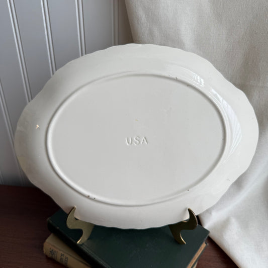 Hazel Pattern 1940's Floral Plate