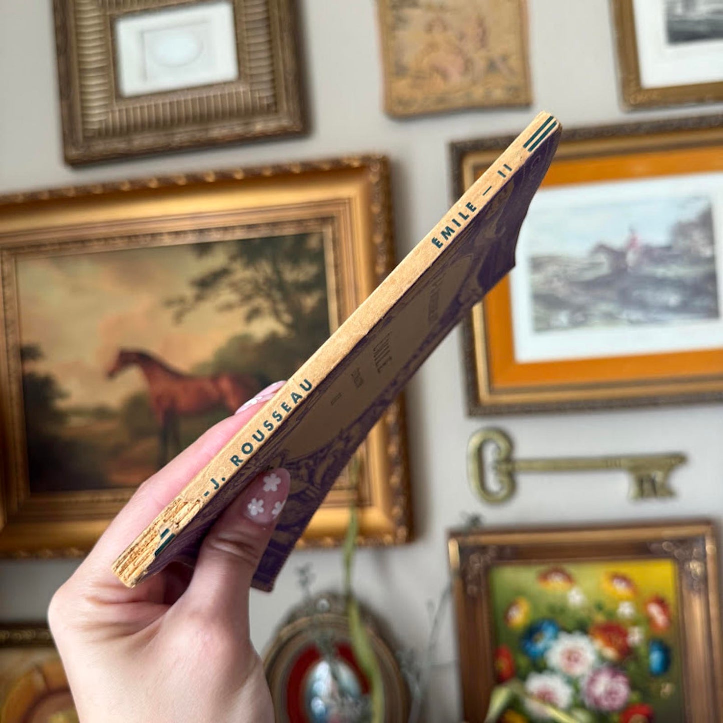 Vintage JJ Rousseau Book