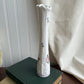 Vintage Westmoreland Handpainted Floral Swung Bud Vase Milk Glass USA