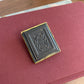 Vintage victorian leather embossed ambrotype Man photograph