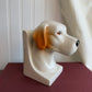 Labrador Figurine Ceramic Bookend