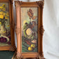 Ornate Picture Frame Floral & Fruit Print Set