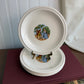 Courting Couple plate set of 4