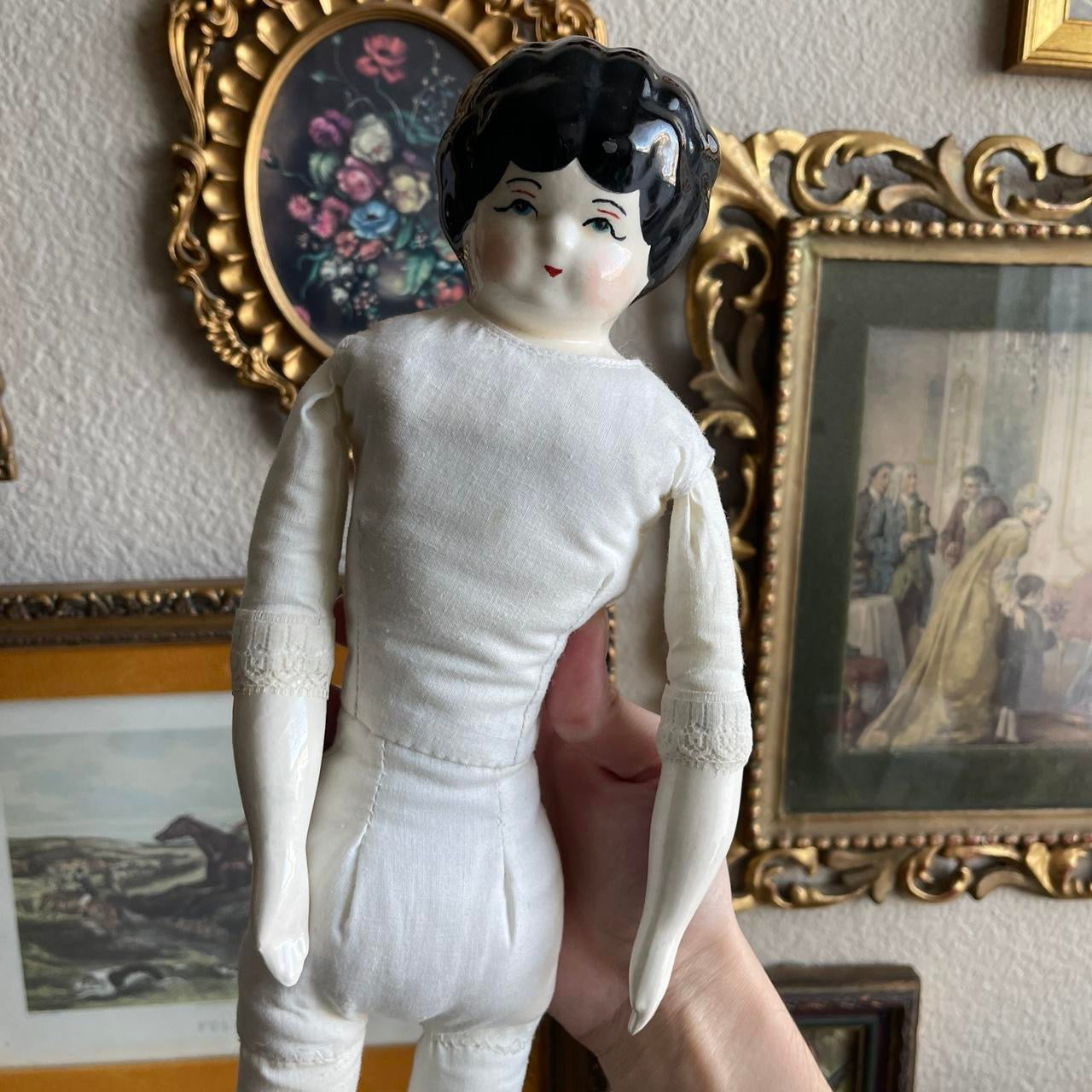 Vintage ceramic doll