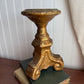 Ceramic Gold candle holder pedestal