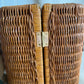 Wicker Wine Picnic Basket Carry Strap