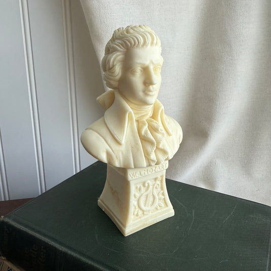 Cream W.A. Mozart bust