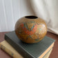 Vintage Parrot brass vase